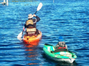 Kayak Fishing Family